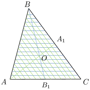  Центр масс треугольника